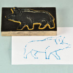 JJ 47 - Tampon "Le cochon" JJ 47 -