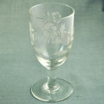 V 494 - Grand verre souvenir XIXe