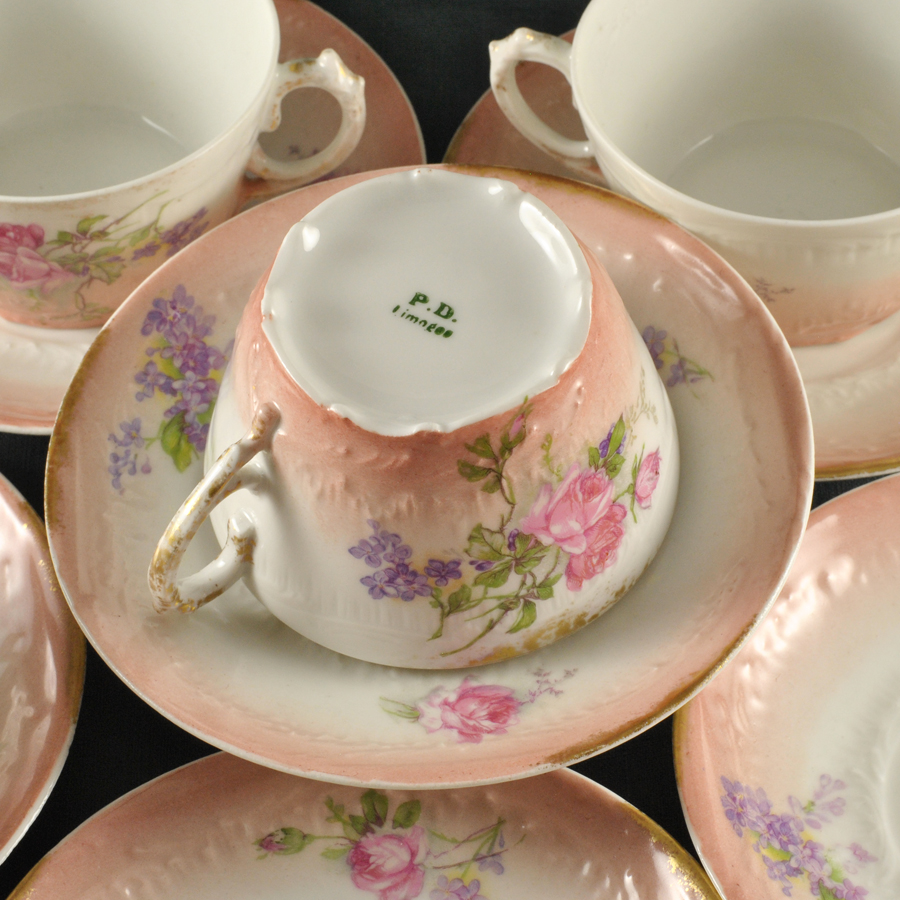 F 2263 - Tasses 1900 Limoges – Image 3
