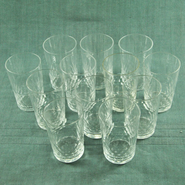12 verres 1900 en cristal – V 1106