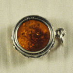 Pendentif ambre, argent 1920 - B 858 – Image 3