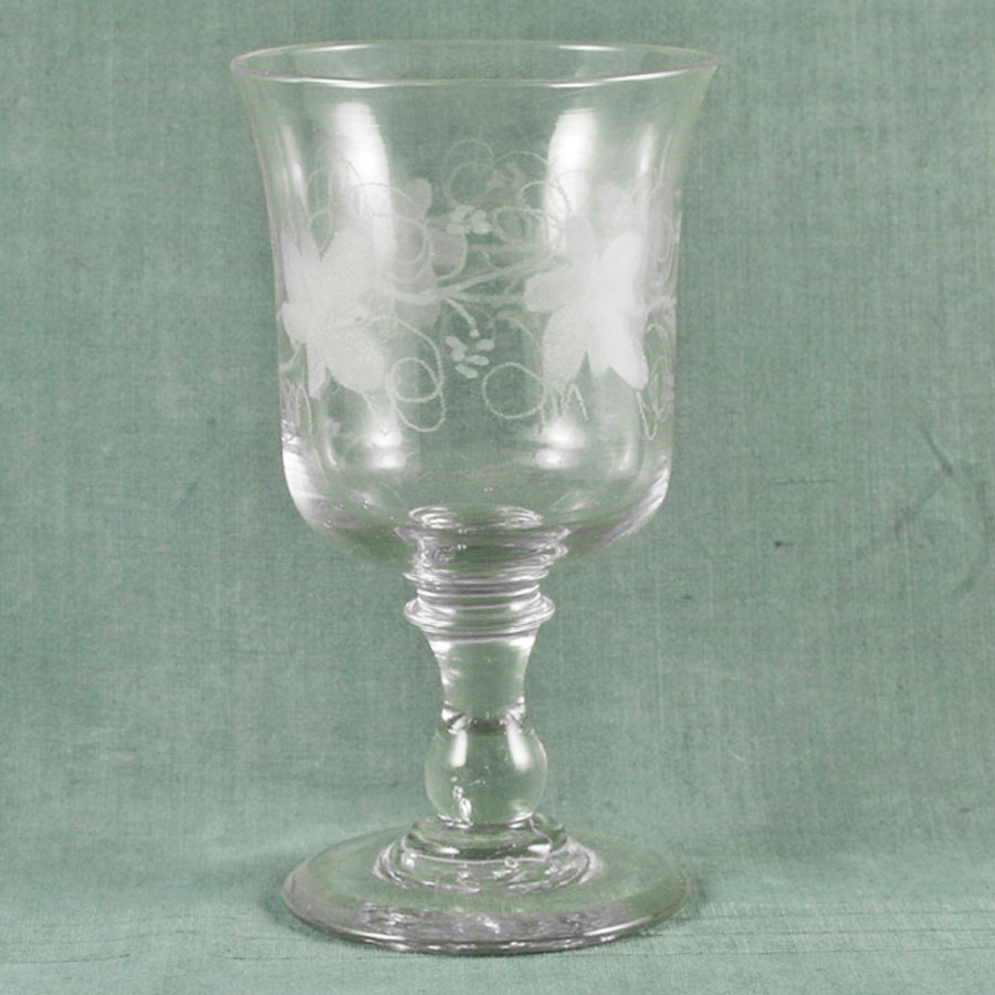 Verre de mariage XIXème - V 1558