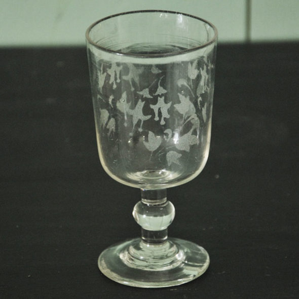 Grand verre XIXème – V 1296