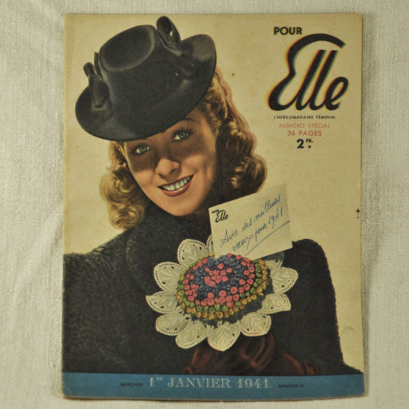 Journal pour ELLE 1er janvier 1941 – VP 63
