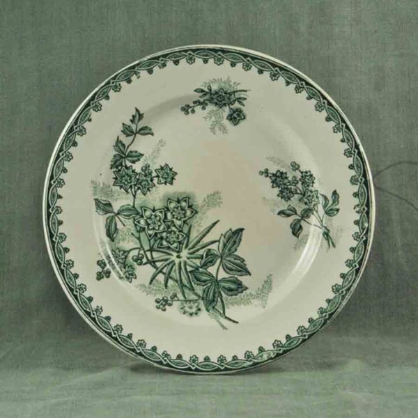 Assiette XIXème St Amand - F 3446