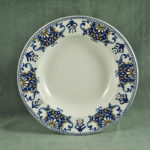 Assiette creuse XIXème Lunéville - F 3580