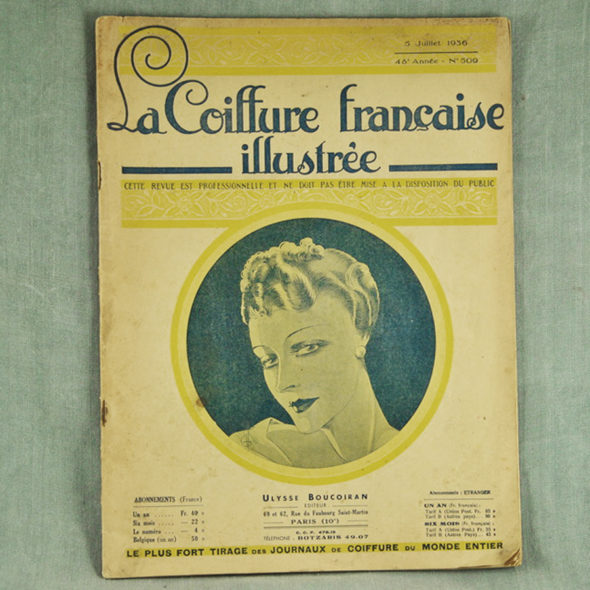 « La coiffure française illustrée » 1936 – VP 67