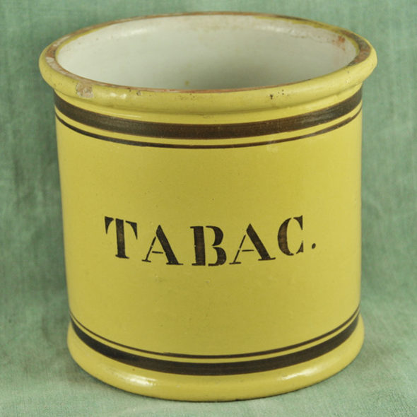 Grand pot à tabac XIXème – C 1391