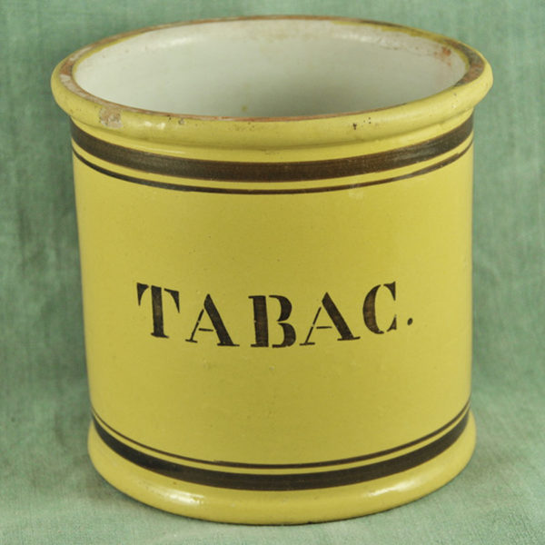 Grand pot à tabac XIXème - C 1391