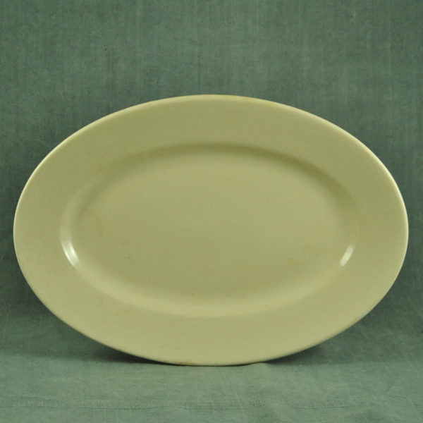 Plat ovale 1920 Montereau - F 3841