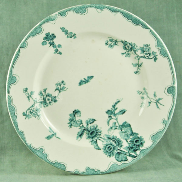 Plat XIXème Longwy - F 3849