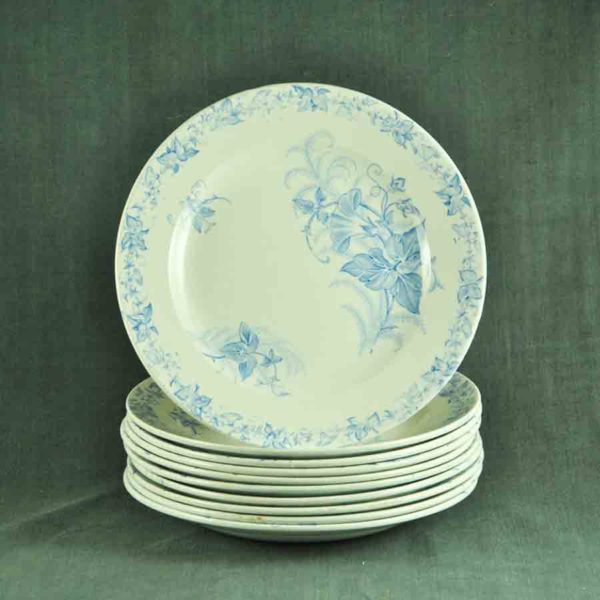 10 assiettes à dessert XIXème Pexonne - F 4179