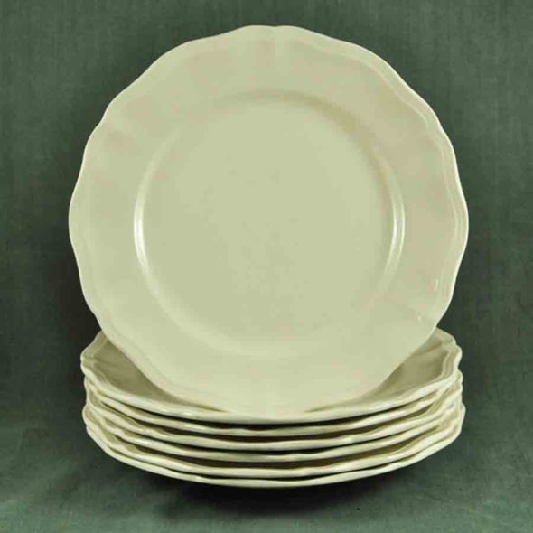 7 assiettes plates 1920 Sarreguemines – F 4284