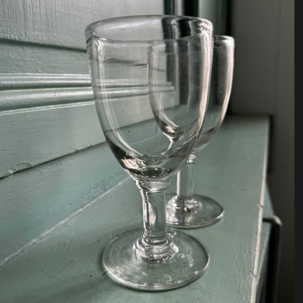 2 grands verres 1900 – V 1559
