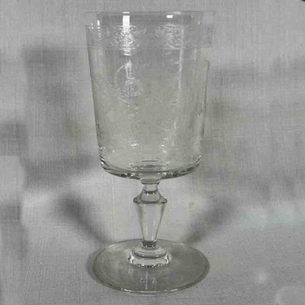 Grand verre en cristal 1900 - V 1586