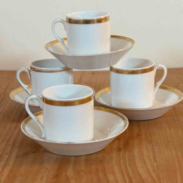 4 tasses à café 19ème - F-4614
