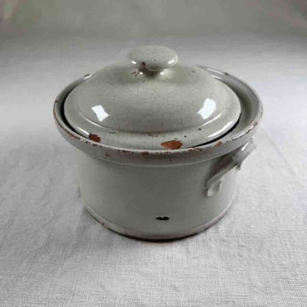 Terrine 19ème en terre vernissée - C 1631