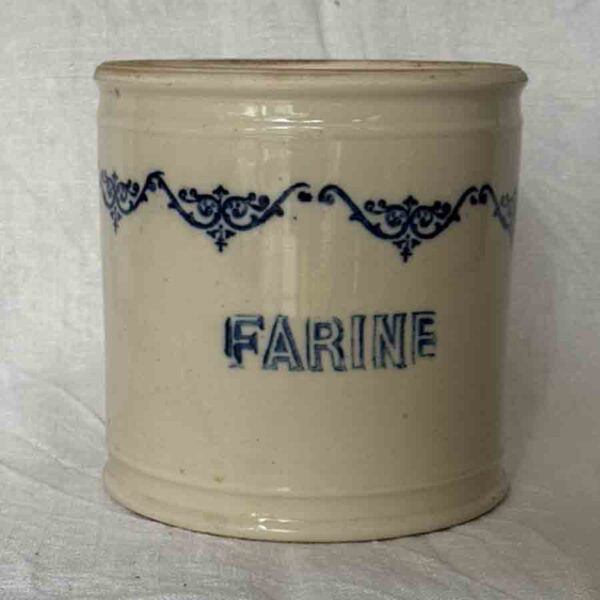 Pot de cuisine 1900 "Farine"-F 4655