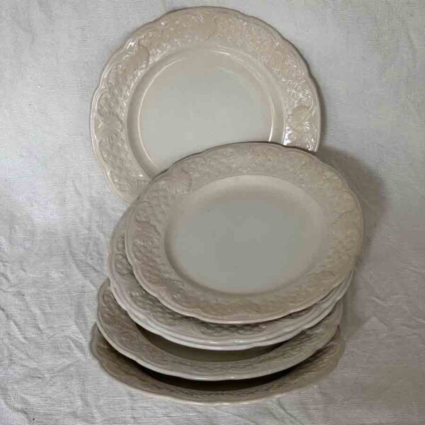 6 assiettes à dessert 19ème Choisy le Roi - F 4662