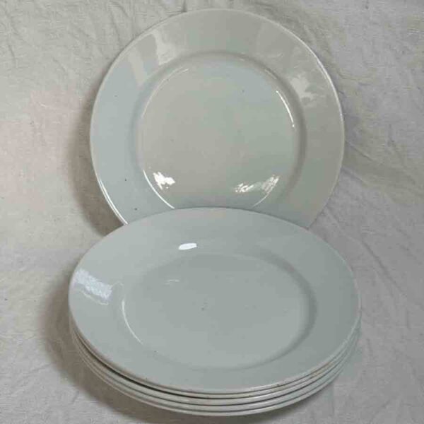 6 assiettes 1900 "FF" - F 4669
