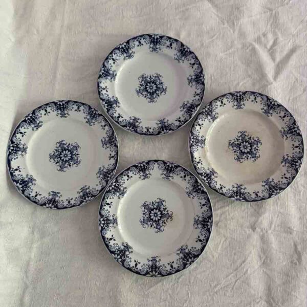 4 assiettes 1900 "Rouen" - F 4686