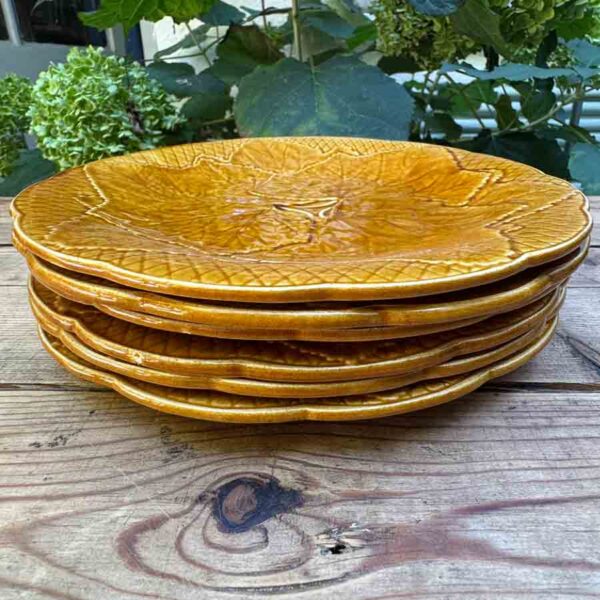 6 assiettes 1930 Gien - F 4696